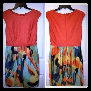 Adriana Papell Knee Length Dress